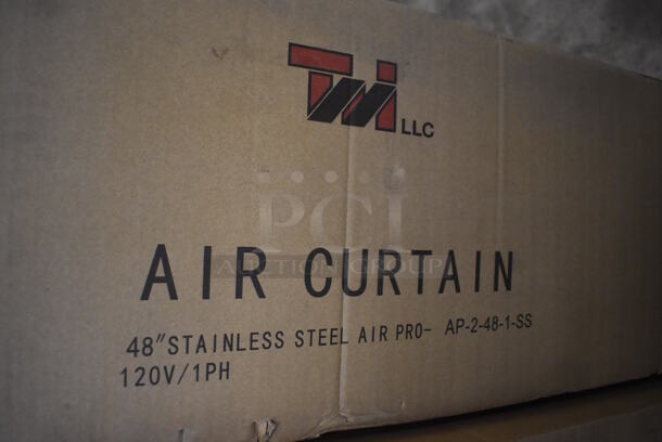 BRAND NEW SCRATCH AND DENT! Curtron AP-2-48-1-SS Air Pro Air Curtain Insect Door. 120 Volts, 1 Phase. 48x12x10. Tested and Working! - Image 4 of 7