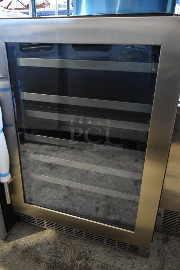 BRAND NEW SCRATCH AND DENT! Danby DWC053D1BSSPR Professional 51-Bottle Dual Zone Wine Cellar Cooler Merchandiser. 115 Volts, 1 Phase. Tested and Working! - Image 1 of 3