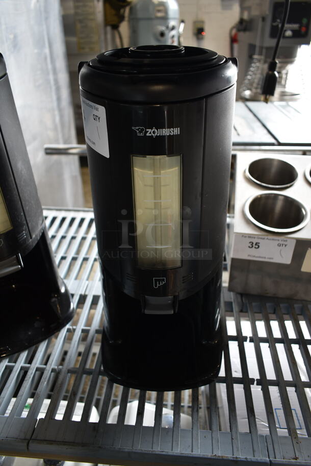 Zojirushi AY-AE25 Black Countertop 2.5 Liter Hot Beverage Holder Dispenser. - Image 1 of 6