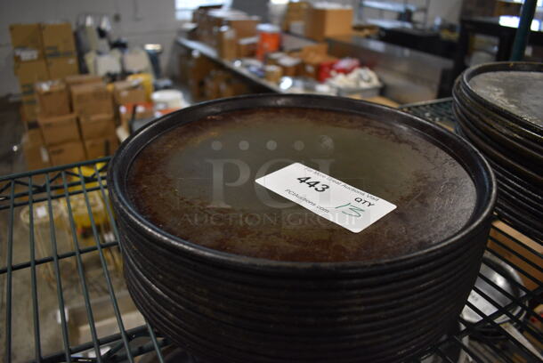 13 Metal Round Baking Pans. 12.5x12.5x1. 13 Times Your Bid! - Image 2 of 2