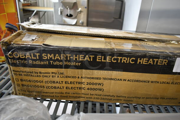 BRAND NEW SCRATCH AND DENT! 2021 Cobalt BH0610003 Smart Heat Electric Powered Heater. Stock Picture Used as Gallery Picture. 220/240 Volts. Tested and Working! - Image 4 of 8