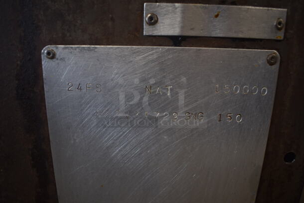 Pitco 24FS Donut Fryer Natural Gas Powered on Commercial Casters. 150,000 BTU - Image 6 of 6