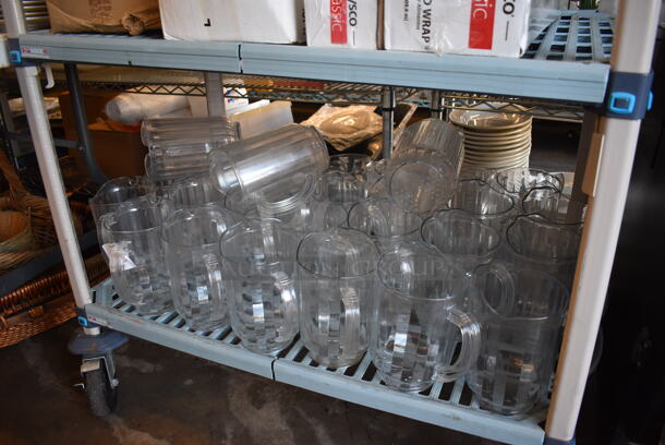 ALL ONE MONEY! Tier Lot of Various Items Including Clear Poly Pitchers - Image 3 of 5