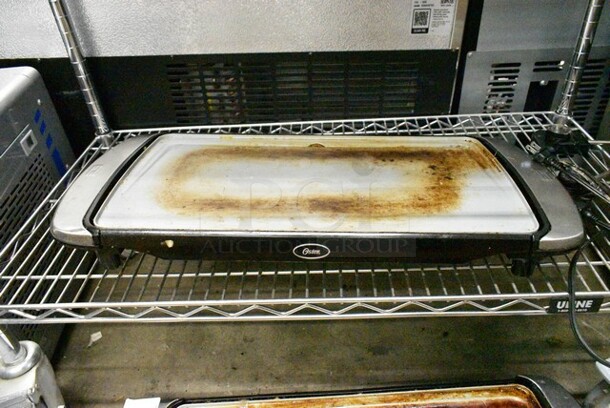 2 Oster CKSTGRFM20-TECO Metal Countertop Electric Powered Griddle. 2 Times Your Bid!  - Image 4 of 11