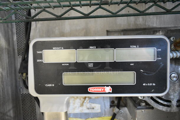 BRAND NEW SCRATCH AND DENT! Torrey W-LABEL40LP 40 lb. WiFi Price Computing Scale with Thermal Label Printer,. 120 Volts, 1 Phase. Tested and Working! - Image 6 of 9
