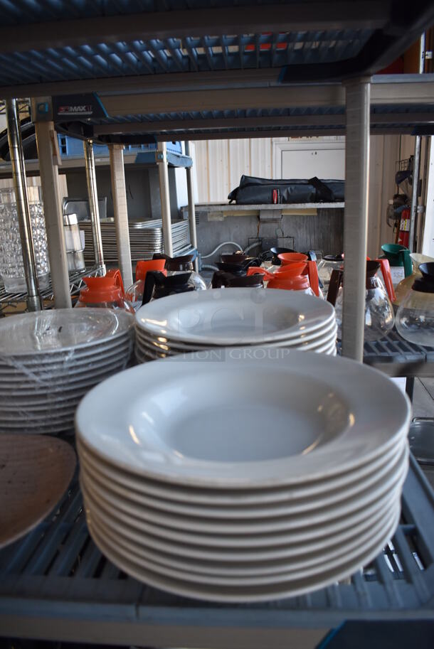 ALL ONE MONEY! Tier Lot of Various Items Including Ceramic Plates and Cake Stand - Image 4 of 7