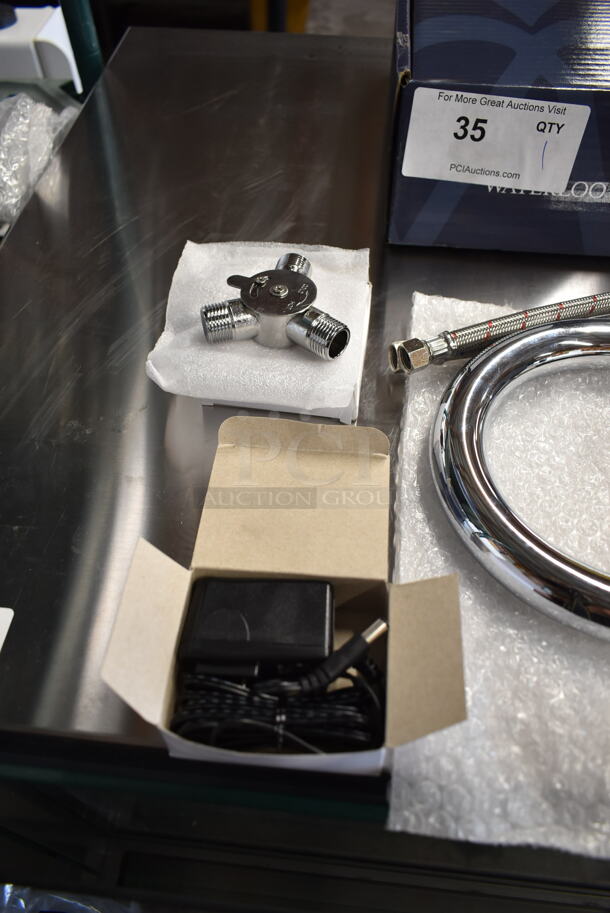 BRAND NEW SCRATCH AND DENT! Waterloo 750EFDMHS2 Electronic Hands Free Sensor Faucet. Stock Picture Used as Gallery. - Image 4 of 7