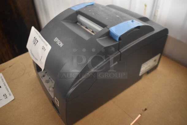 BRAND NEW! Epson M188D Black Receipt Printer. - Image 3 of 4