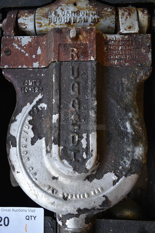 Metal Commercial Countertop Waffle Maker. Tested and Powers On But Does Not Get Cold - Image 5 of 5