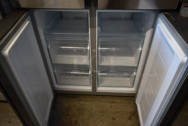 Haier HRQ16N3BGS Stainless Steel Commercial Cooler Freezer. 115 Volts, 1 Phase. Tested and Working! - Image 7 of 8