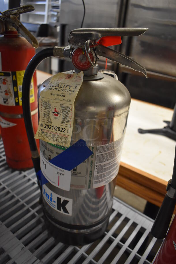 Wet Chemical Fire Extinguisher. 7x9x19. Buyer Must Pick Up - We Will Not Ship This Item.  - Image 2 of 5