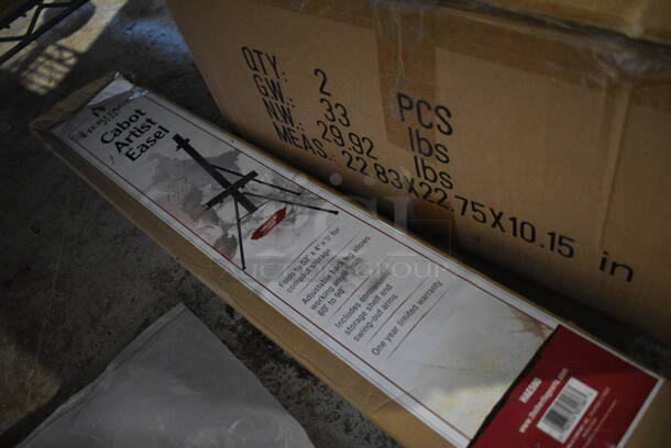 BRAND NEW IN BOX! Heritage Cabot Artist Easel - Image 2 of 2