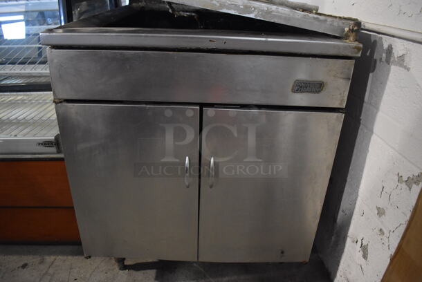 Pitco Frialator Stainless Steel Commercial Gas Powered Donut Fryer. 30x42x59 - Image 5 of 7