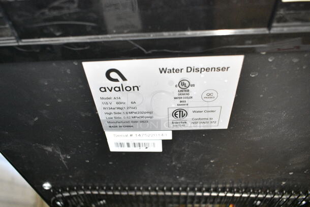 LIKE NEW! Avalon A14 Stainless Steel Bottom Loading Water Cooler. 115 Volts, 1 Phase. Tested and Working! - Image 6 of 6