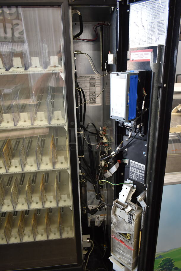 Dixie-Narco DN2145 Metal Commercial Floor Style Vending Machine w/ Cash Acceptor. Tested and Working! - Image 9 of 9