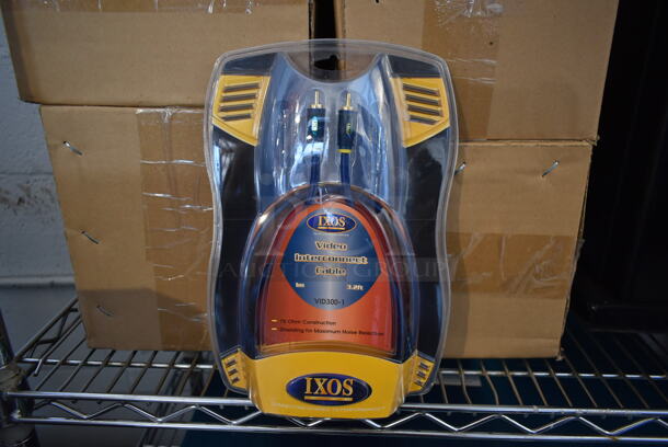 6 Boxes of BRAND NEW! IXOS Video Interconnect Cable. 6 Times Your Bid! - Image 3 of 6