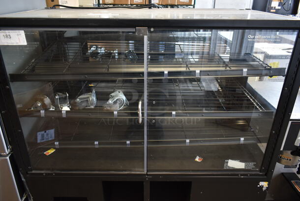 Metal Floor Style Refrigerated Deli Display Case Merchandiser. Tested and Working! - Image 3 of 5
