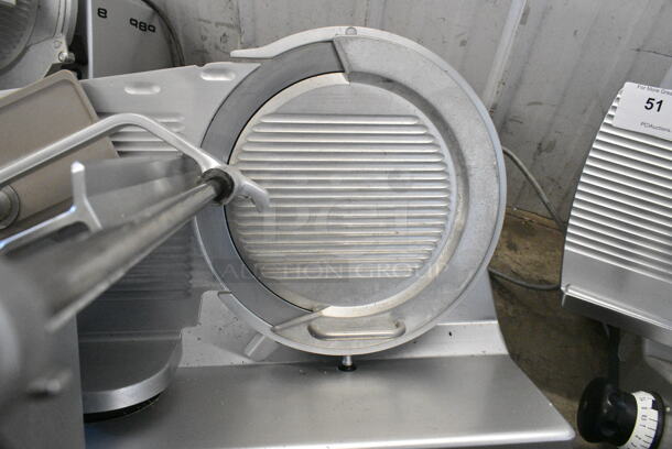 Bizerba SE 12 US Stainless Steel Commercial Countertop Meat Slicer. 120 Volts, 1 Phase. Tested and Working! - Image 5 of 5