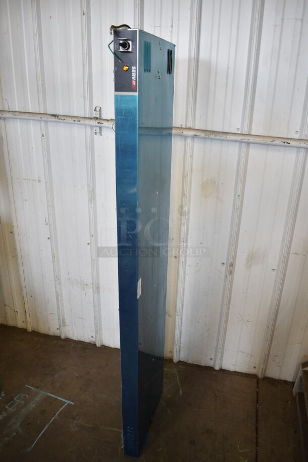 BRAND NEW SCRATCH AND DENT! ServIt 423SWTD60 Stainless Steel 60" High Wattage Double Strip Warmer with On/Off Toggle Controls and 3" Spacer. 120 Volts, 1 Phase.  - Image 3 of 7