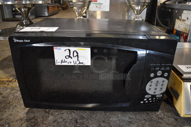 Magic Chef Model MCM770B1 Countertop Microwave Oven. 120 Volts, 1 Phase. 17x12x10 - Image 1 of 4