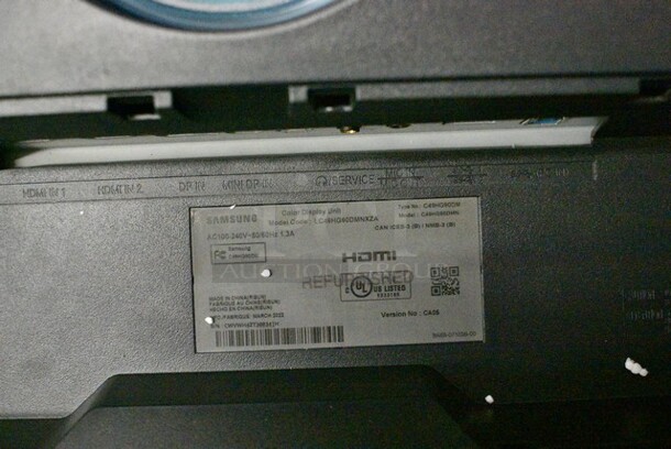 IN ORIGINAL BOX! Samsung LC49HG90DMNXZA 49" CHG90 144Hz Curved Gaming Monitor - Image 4 of 4