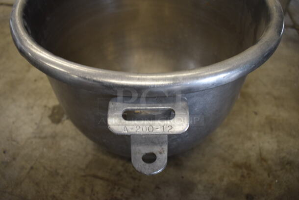 Hobart A-200-12 Metal Commercial 12 Quart Mixing Bowl. 14x12x9.5 - Image 6 of 6