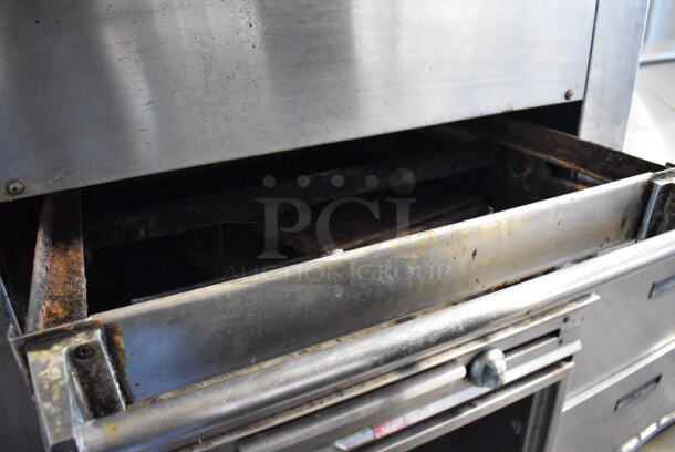 Stainless Steel Commercial Natural Gas Powered Vertical Upright Broiler on Commercial Casters. 36x40x77 - Image 5 of 7