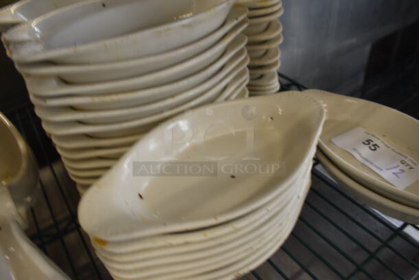 21 White Ceramic Single Serving Casserole Dishes. 9x4.5x1. 21 Times Your Bid! - Image 2 of 3