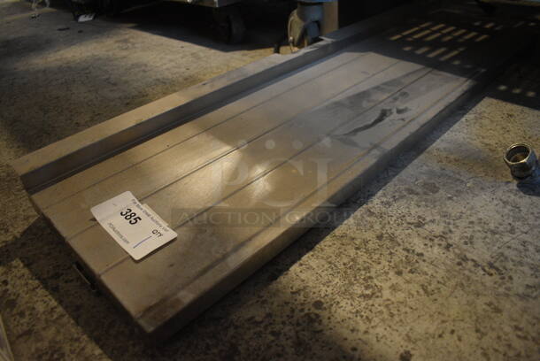 Stainless Steel Tray Slide. 44x13x3.5