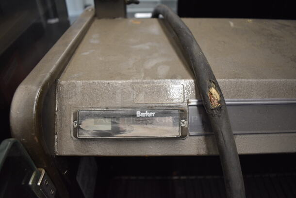 Barker Metal Commercial Floor Style Open Grab N Go Merchandiser on Commercial Casters. 120 Volts, 1 Phase. 27x44x54. Cannot Test Due To Plug Style - Image 7 of 8