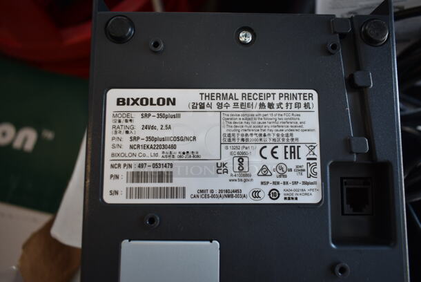 Bixolon SRP-350 Thermal Receipt Printer and Honeywell Barcode Scanner - Image 5 of 7