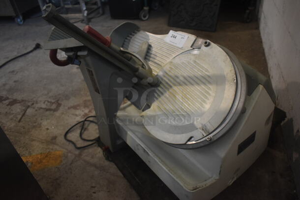Berkel X130 Metal Commercial Countertop Meat Slicer. 115 Volts, 1 Phase. Tested and Working! - Image 3 of 5