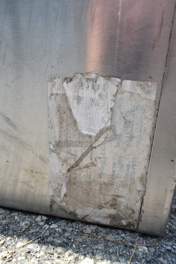 Metal Commercial Grease Hood w/ Light.  - Image 4 of 4