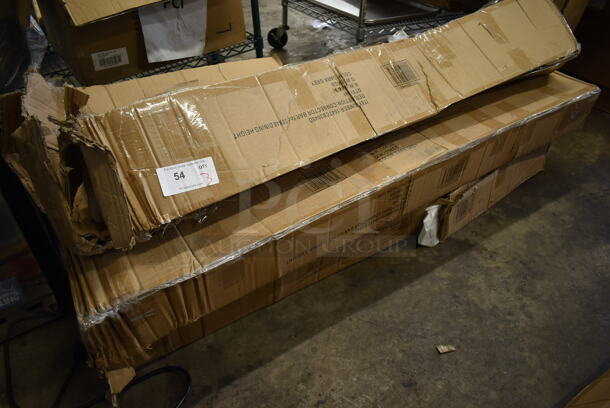 3 BRAND NEW SCRATCH AND DENT! 164TCB3048D Connector Bar for 30x48 Dining Height Table. 3 Times Your Bid!