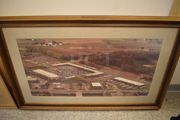 Framed Picture of Outlet City Before It Was Transformed Into The Tanger Outlets