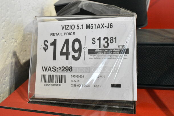 Vizio 5.1 M51AX-J6 Sound Bar.  - Image 2 of 2