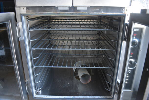 Doyon Stainless Steel Commercial Natural Gas Powered Oven Proofer on Commercial Casters. 208 Volt Controls. 36.5x53x72.5 - Image 7 of 11