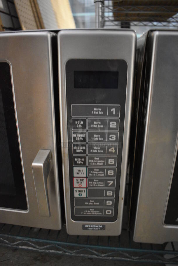Amana Stainless Steel Commercial Countertop Microwave Oven. 21.5x19x14 - Image 4 of 4