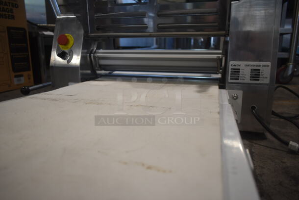 Estella 348DSC67 Commercial Stainless Steel Countertop Reversible Dough Sheeter. 110 Volts, 1 Phase. Tested and Working! - Image 7 of 8