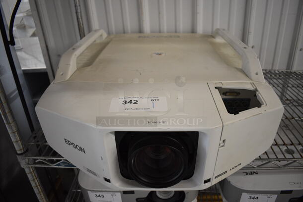 Epson Model H265A LCD Projector. 100-240 Volts, 1 Phase. 21x28x8 - Image 1 of 4