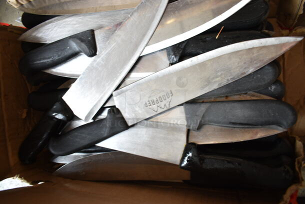 60 SHARPENED Stainless Steel Knives Including Chef Knives. 60 Times Your Bid!  - Image 3 of 6