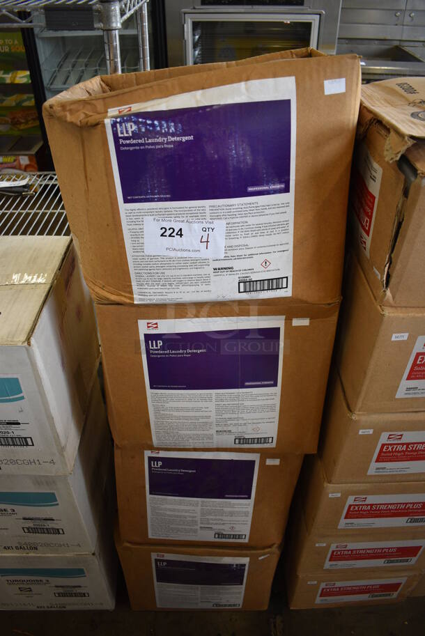 4 Boxes of BRAND NEW LLP Powdered Laundry Detergent. 4 Times Your Bid! - Image 1 of 3