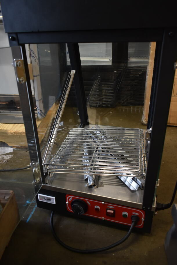 BRAND NEW SCRATCH AND DENT! 2023 Rovsun LD-604 Metal Commercial Countertop Food Display Warmer Merchandiser. 120 Volts, 1 Phase. Tested and Working! - Image 6 of 6