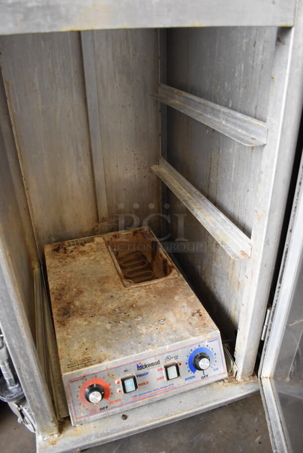 Lockwood Metal Heated Holding Cabinet on Commercial Casters. 23x30x72. Tested and Working! - Image 5 of 6
