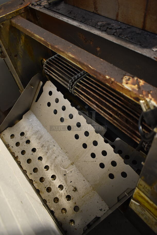 2018 Nieco JF63-2G Stainless Steel Commercial Countertop Natural Gas Powered BroilVection Conveyor Charbroiled Burger Grill. - Image 8 of 9