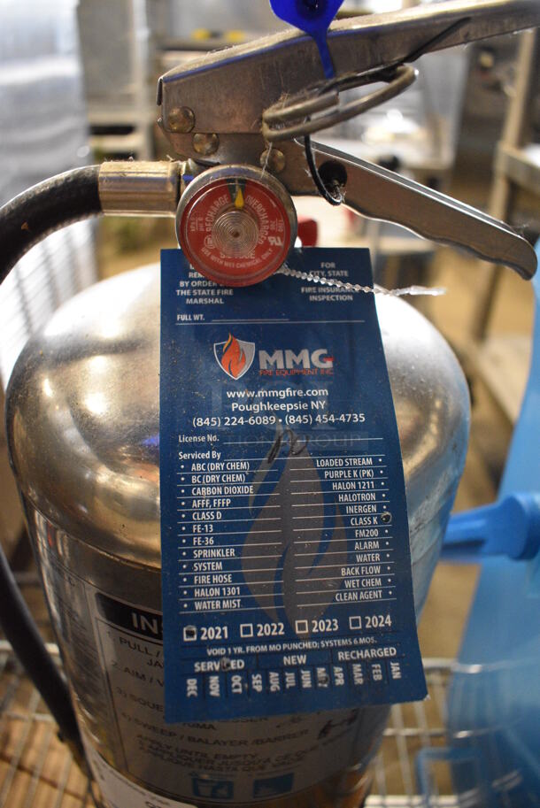 Buckeye Wet Chemical Fire Extinguisher. 7x8x20 - Image 3 of 3