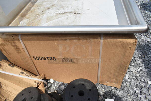 BRAND NEW SCRATCH AND DENT! Regency 600GT20 40 lb. 20 GPM Grease Trap with 3" Non-Threaded Connections.  - Image 3 of 3