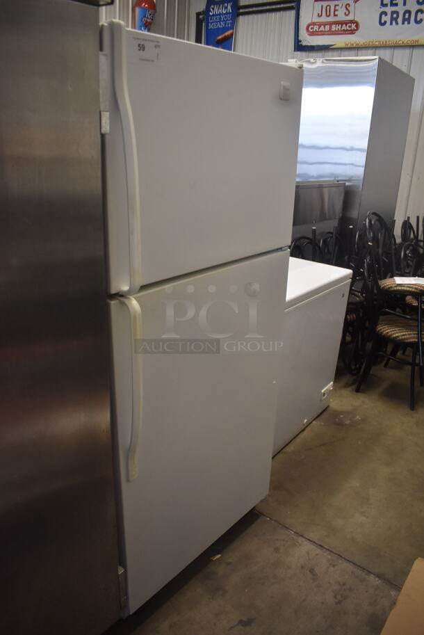 Whirlpool ET8MTMXKQ0 White Residential Refrigerator Freezer Combo 115 Volt 1 Phase. Tested and Working! - Image 2 of 8