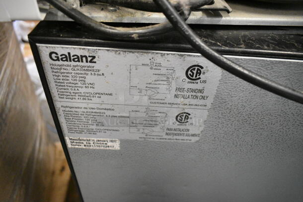 Galanz GLR33MBKE23 Metal Mini Cooler. 115 Volts, 1 Phase. Tested and Working! - Image 6 of 6