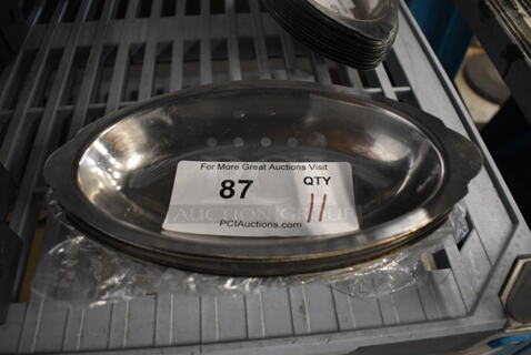 11 Metal Single Serving Casserole Dishes. 9x4.5x1.5. 11 Times Your Bid!